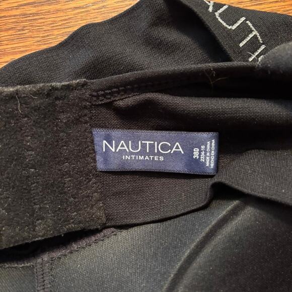 Nautica Intimates Black Seamless Adjustable Straps Wire Free Bra Size 38D Padded - Picture 5 of 7